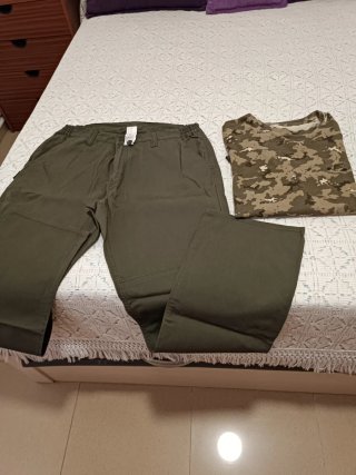 Conjunto Ropa Camuflaje