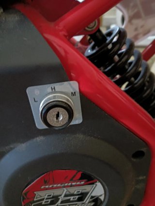 Minimoto Eléctrica Infantil Ecoxtrem Roja