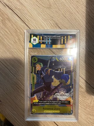 One Piece Card Game Roronoa Zoro OP07-113 regional