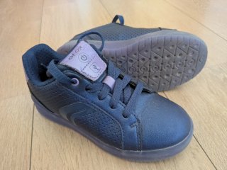 Zapatillas Geox niña azul y morado TALLA 31 NIÑA