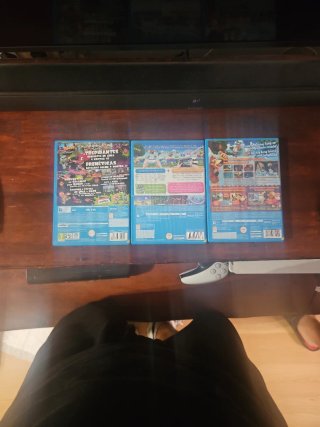 Lote 3 juegos Wii U