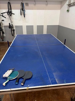 Mesa de ping pong plegable SIN RED