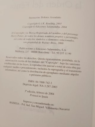 Harry Potter y la Orden del Fénix