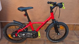 Bicicleta infantil B'TWIN Decathlon 16' aluminio