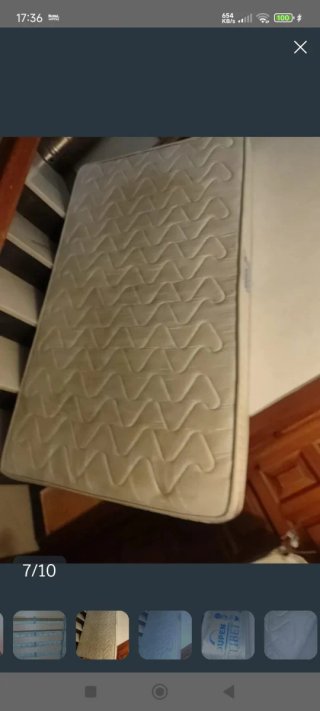 Colchón y somier 1,05