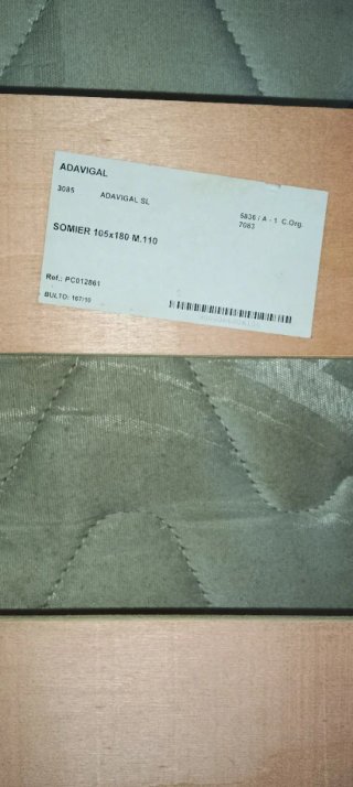 Colchón y somier 1,05