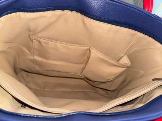 Bolso Tote Tommy Hilfiger Azul y Blanco