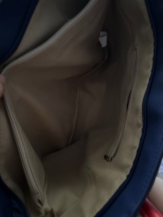 Bolso Tote Tommy Hilfiger Azul y Blanco