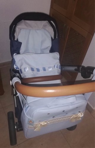Carrito Mutsy azul completo