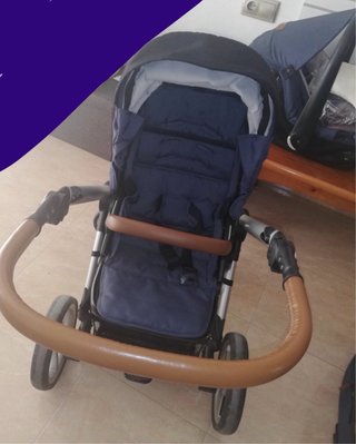Carrito Mutsy azul completo