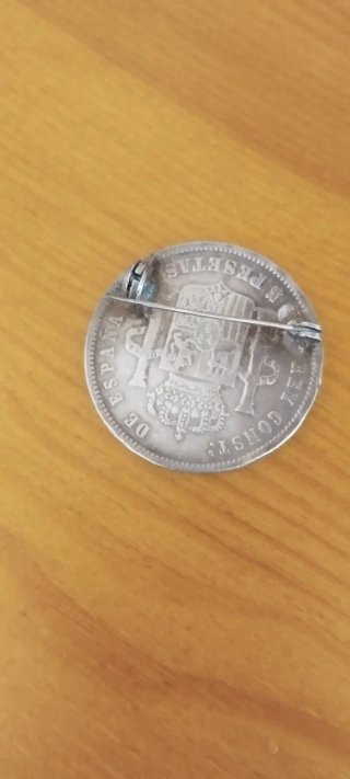 5 Pesetas Plata Alfonso XII 1878