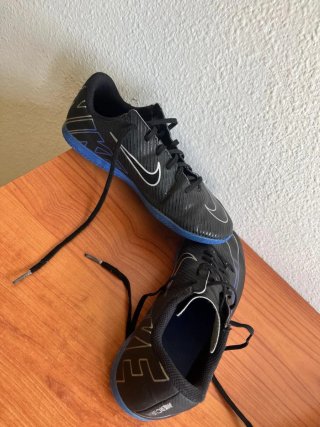 Zapatillas Nike Mercurial Negras y Azules