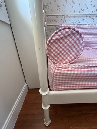 Cama Diván Forja Blanca