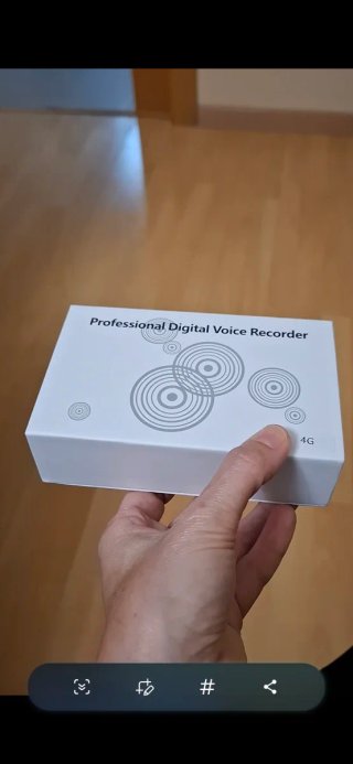 Grabadora de voz digital profesional 4G