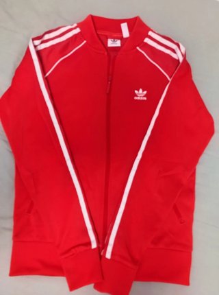 Chaquetas Adidas Negra y Roja