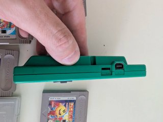 Consola Game Boy Verde + 7 Juegos funcionan todos
