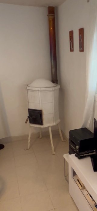 Estufa de leña cerámica