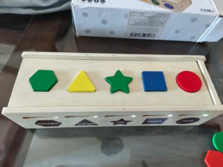 Juguete Montessori Madera Figuras Colores