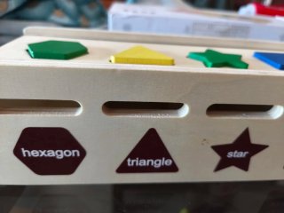 Juguete Montessori Madera Figuras Colores
