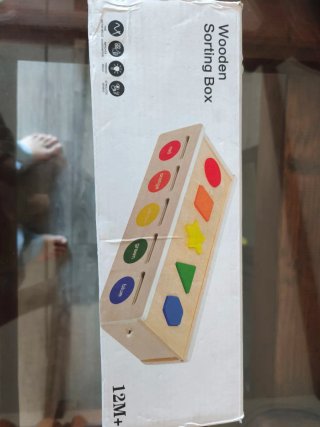 Juguete Montessori Madera Figuras Colores