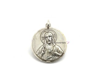 medalla plata 925mm