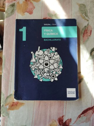 Física y química, 1 Bachillerato