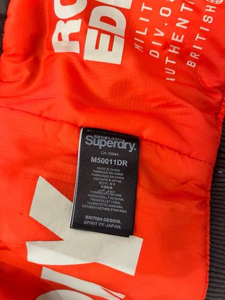 Chaqueta Bomber Superdry Talla XL