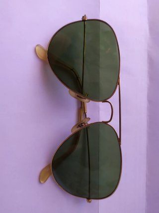 Gafas Ray-Ban USA Doradas Lente Verde
