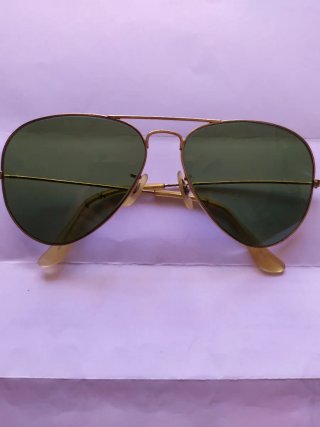 Gafas Ray-Ban USA Doradas Lente Verde