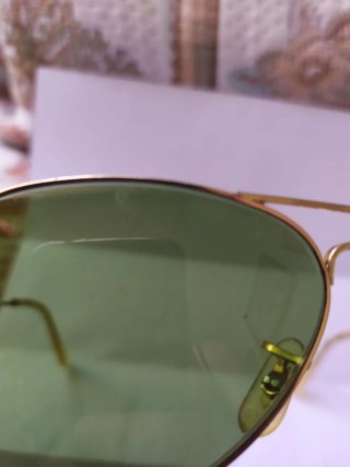 Gafas Ray-Ban USA Doradas Lente Verde