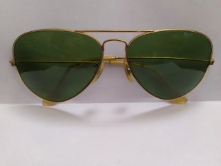 Gafas Ray-Ban USA Doradas Lente Verde