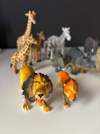 Figuritas Animales Salvajes (15 piezas)