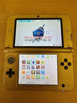 Nintendo 3DS XL Edición Zelda Dorada