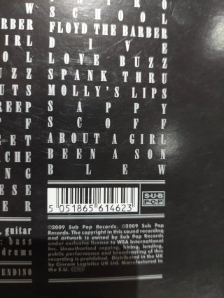 Nirvana Bleach CD