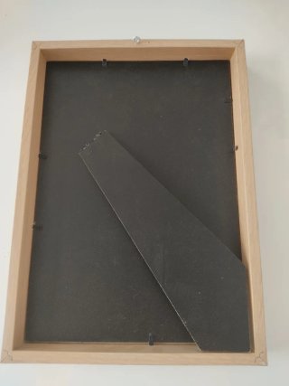 Cuadro Lámina Hoja Seca Ikea y Maison du Monde