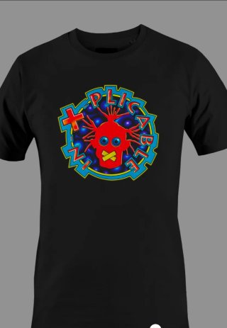 Camiseta retro vintage inexplicable, años 90