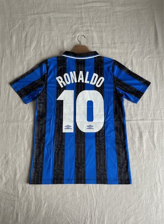 Camiseta Inter Milán 97/98 Ronaldo #10 Umbro