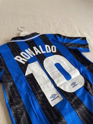 Camiseta Inter Milán 97/98 Ronaldo #10 Umbro