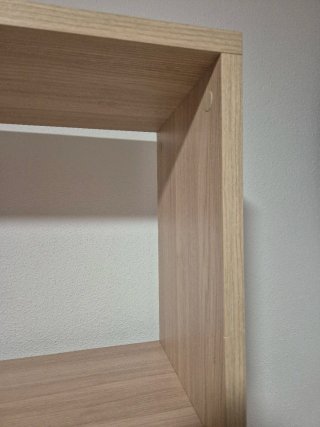 Pack 2 Estanterías Modulares Madera