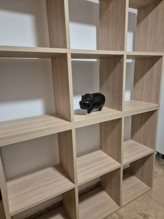 Pack 2 Estanterías Modulares Madera