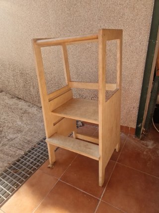 Torre aprendizaje Montessori madera