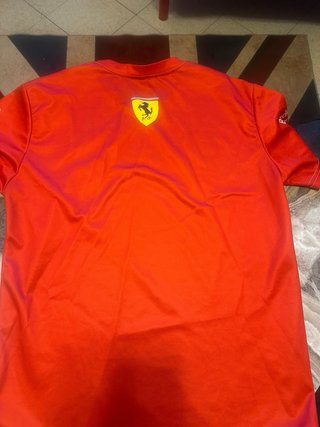 Maglietta Ferrari Uomo Rossa