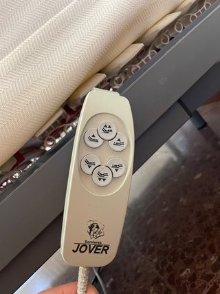 Cama articulada eléctrica JOVER + látex