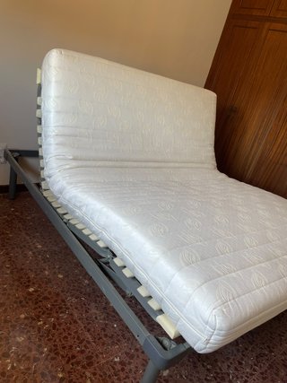 Cama articulada eléctrica JOVER + látex