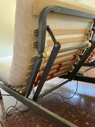 Cama articulada eléctrica JOVER + látex