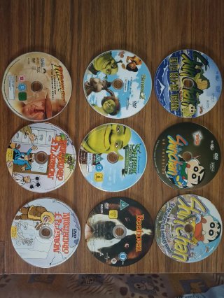 Lote 9 DVDs
