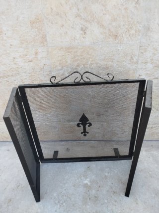 Salva chispas para chimenea