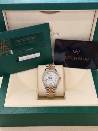 Rolex Datejust 31mm Diamantes 278383RBR