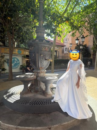 Vestido de Comunión Niña Blanco