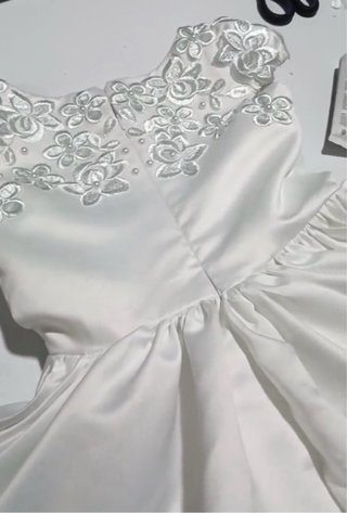 Vestido de Comunión Niña Blanco